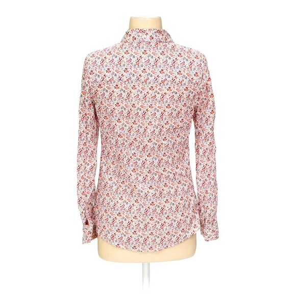 Lauren Conrad LC Floral Button Down Long Sleeve - Picture 2 of 7